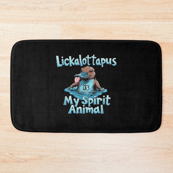 Artikelvorschau, Lustiges Schnabeltier-Meme „Lickalotopus ist mein Geisttier“ entworfen und verkauft von FantasyFablesC.