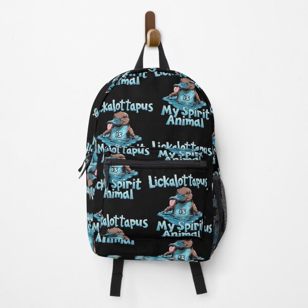 Artikelvorschau, Lustiges Schnabeltier-Meme „Lickalotopus ist mein Geisttier“ entworfen und verkauft von FantasyFablesC.