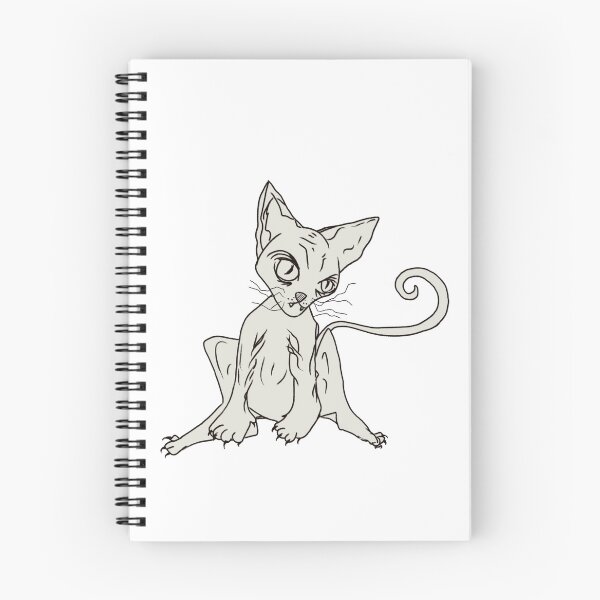 Artikelvorschau, monochrome Sphinxkatze entworfen und verkauft von Kalhanne.