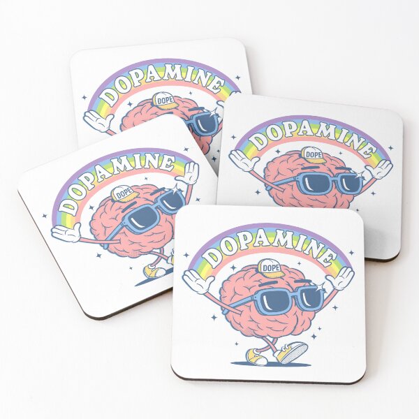 Item preview, Dope Dopamine Brain | Psychology Brain Parody designed and sold by Gamma-Ray.