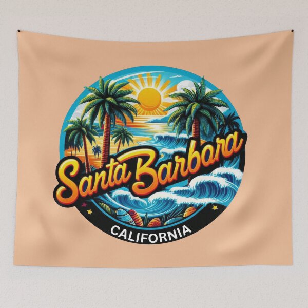 Item preview, Santa Barbara, California USA designed and sold by Myra365Art.