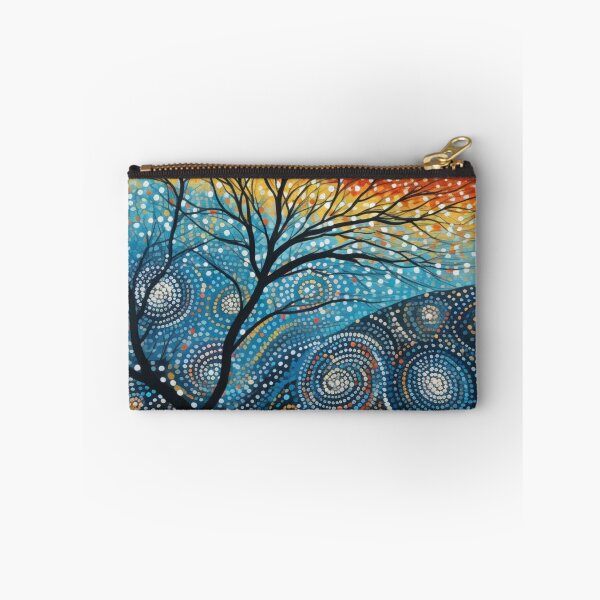 Item preview, Aboriginal Inspired Dot Art - Warmth Cold Wood designed and sold by GrinGalore.