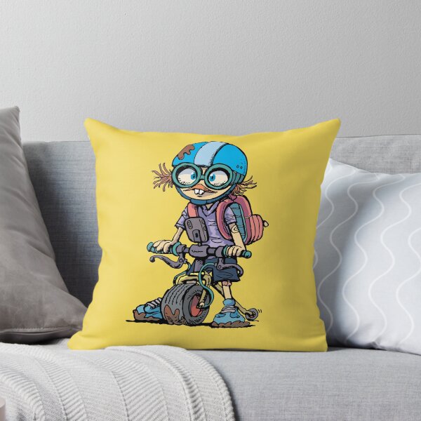 Item preview, little bird child on a bicycle stuck in the mud designed and sold by duxpavlic.