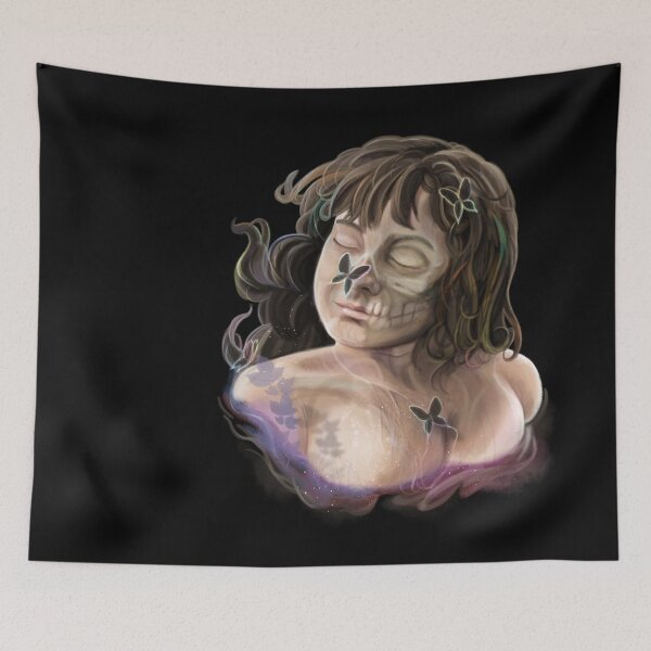 Item preview, Dark Butterfly Woman, Painting designed and sold by AK-Hevonen.