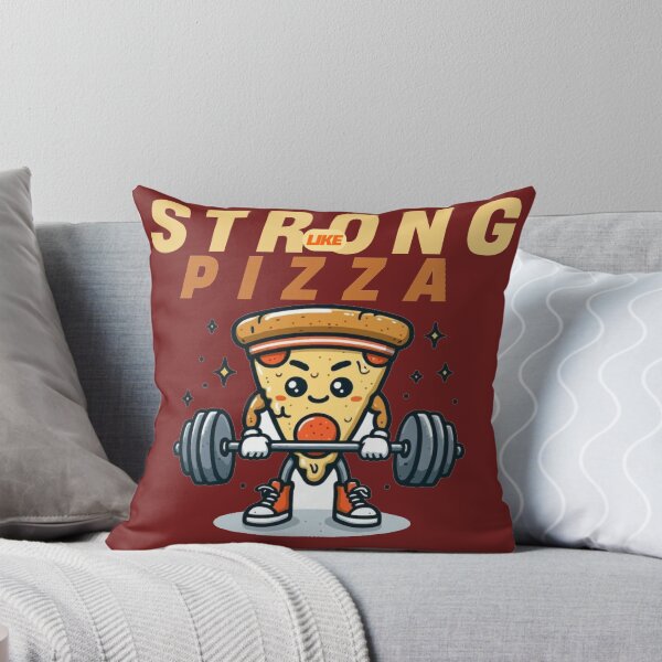 Item preview, Strong Like Pizza Power | Strong | Gym | Gym time | Pizza | Workout | Dead lift | lifting | powerful | funny | fitness | exercise | fit  designed and sold by Kaivinaikadhaigal.