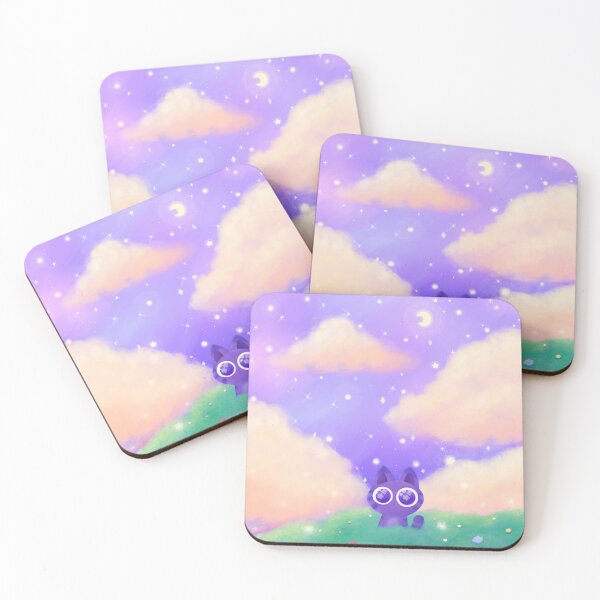 Item preview, Dreamy nights in a flower field designed and sold by IcyBubblegum.