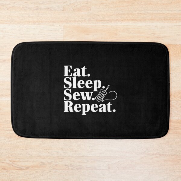 Item preview, Eat. Sleep. Sew. Repeat. designed and sold by MagicWander.