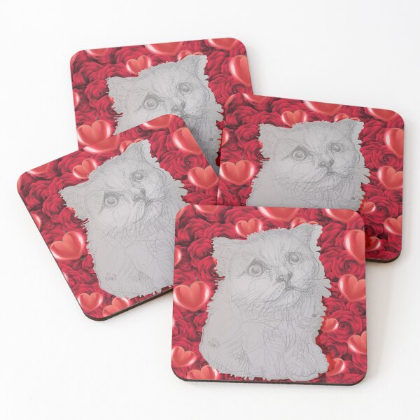 Item preview, Emotional Cat (Original Drawing by Alice CCI) designed and sold by VanyssaGraphics.
