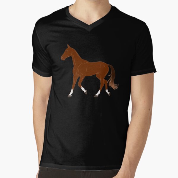T-shirt col V