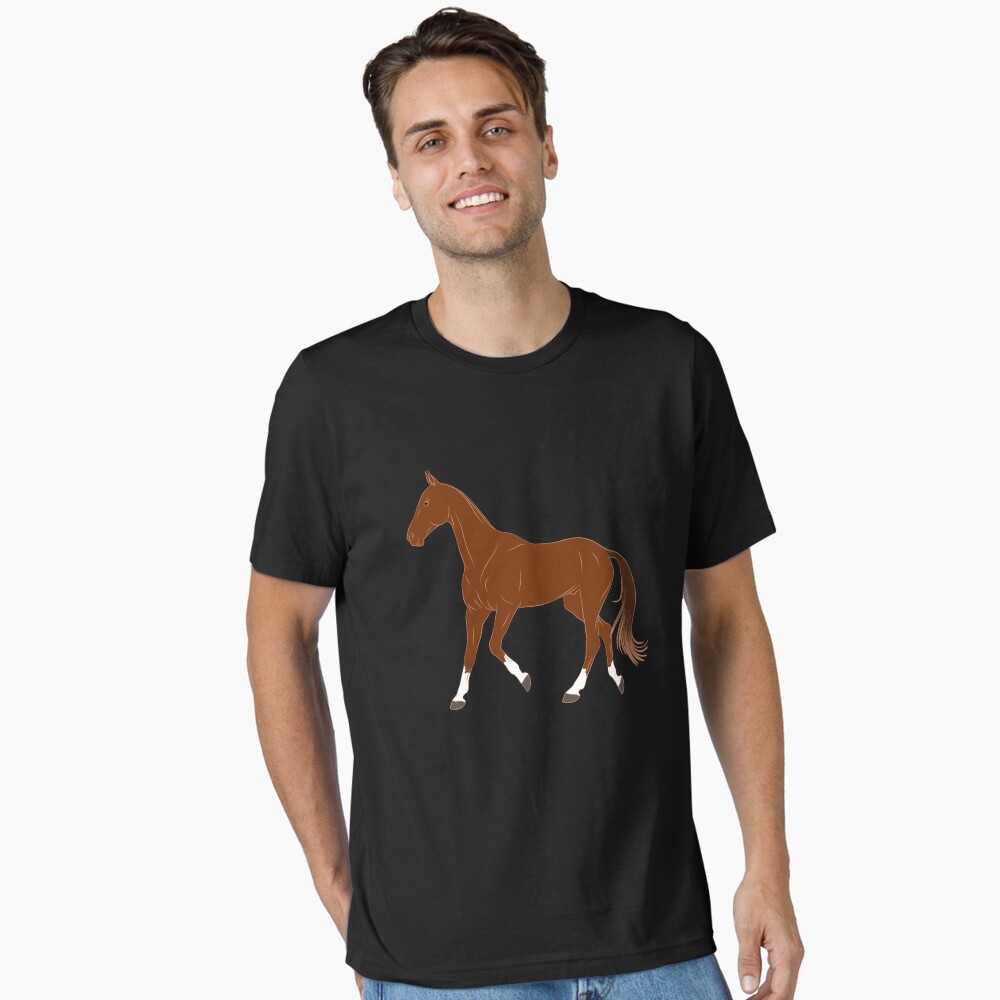Aperçu de l'œuvre T-shirt essentiel créée et vendue par WebEquitation.
