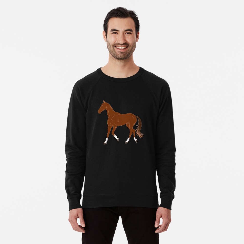 Aperçu de l'œuvre Sweatshirt léger créée et vendue par WebEquitation.