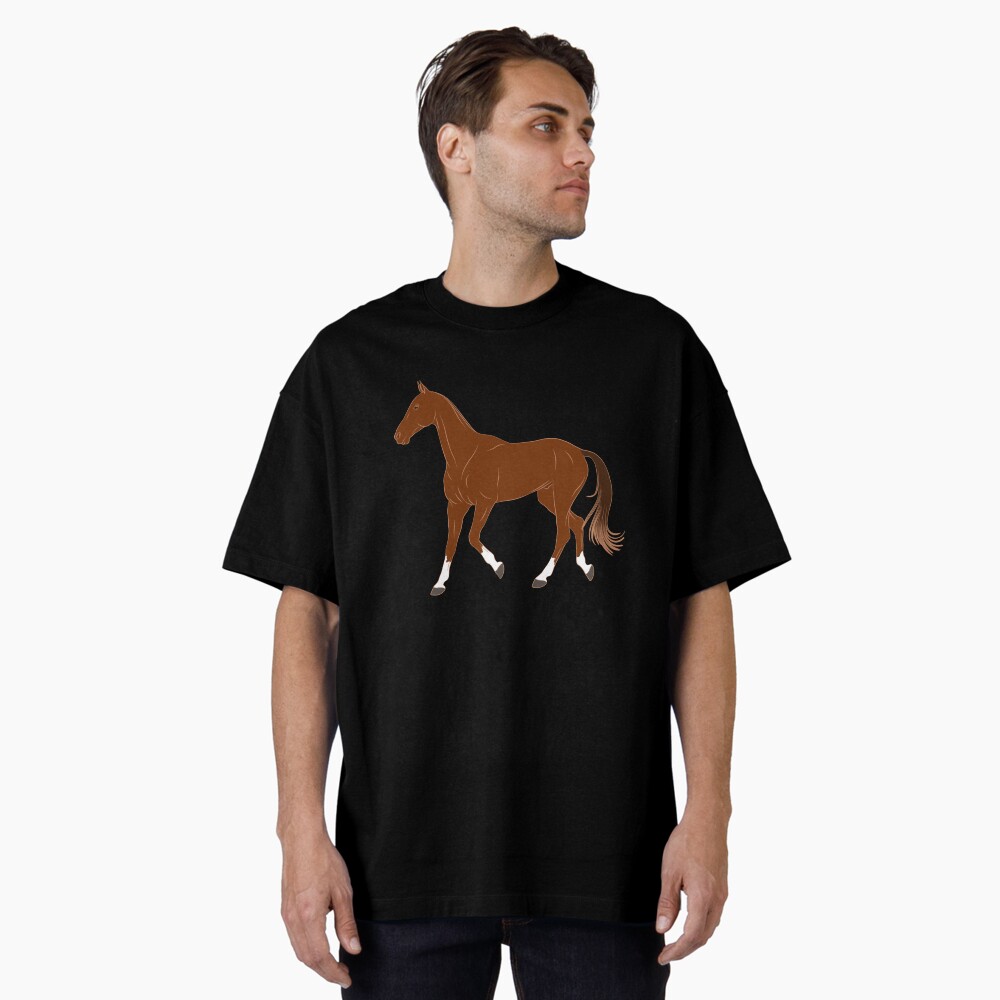 Aperçu de l'œuvre T-shirt oversize créée et vendue par WebEquitation.