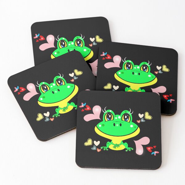 Item preview, Happy frog pondering something  designed and sold by Shirley cute art .