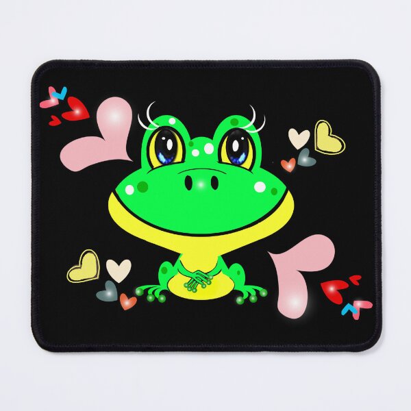 Item preview, Happy frog pondering something  designed and sold by Shirley cute art .