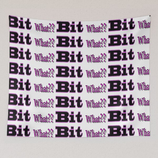 Item preview, Bit What? currency? designed and sold by Huskyyy Designs.