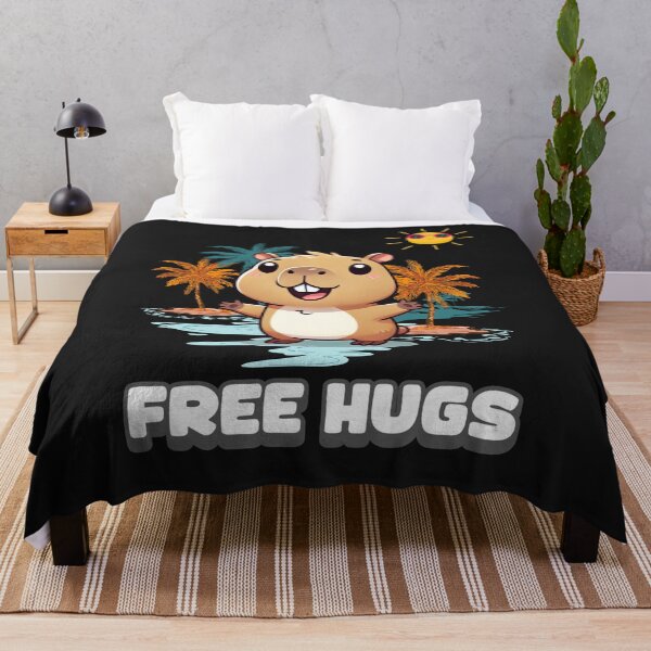 Item preview, FREE HUGS CAPYBARA designed and sold by damik1984.