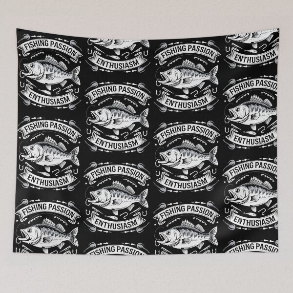Item preview, Fishing Passion Enthusiasm designed and sold by wzetart.