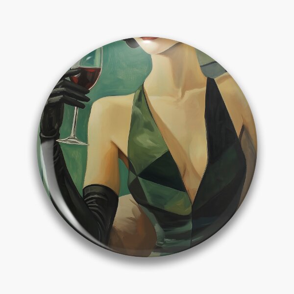 Item preview, 1340 Elegant Woman In Gloves designed and sold by nikoart001.