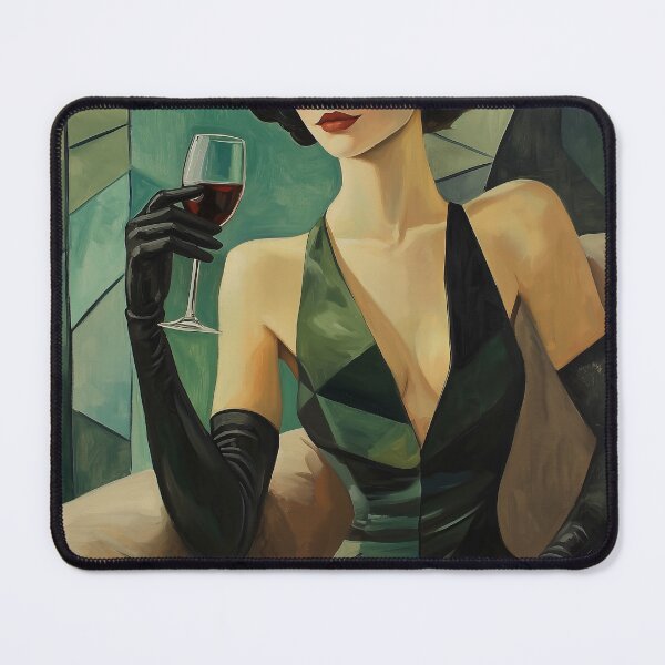 Item preview, 1340 Elegant Woman In Gloves designed and sold by nikoart001.