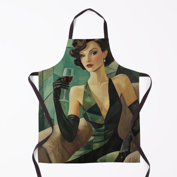 Item preview, 1340 Elegant Woman In Gloves designed and sold by nikoart001.
