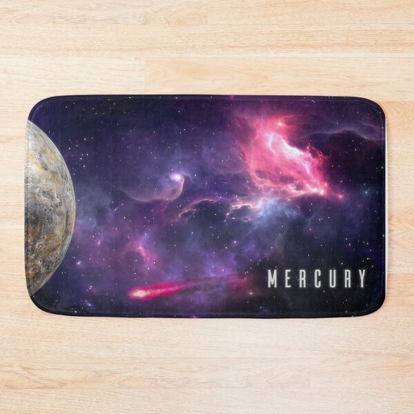 Item preview, Fondo de pantalla de Mercury para EndeavourOS designed and sold by EndeavourOS Swag.
