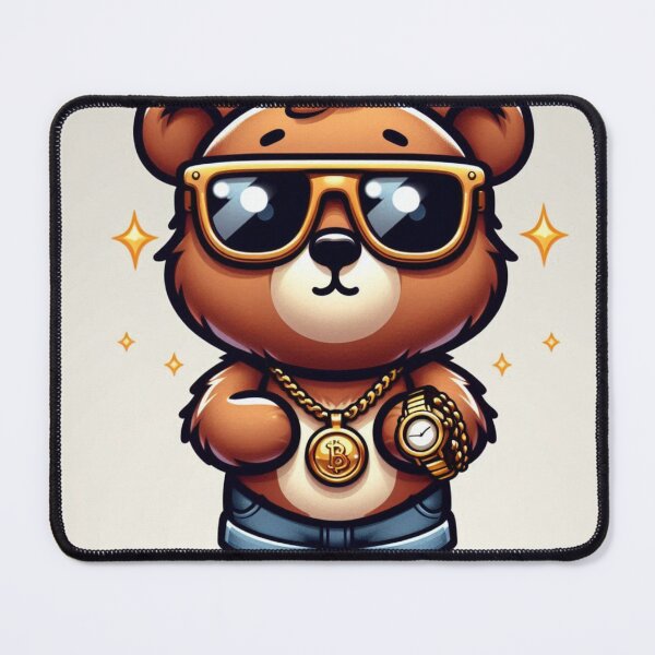 Item preview, Stylish Bear: Cool & Trendy with Sunglasses designed and sold by JOshopx.
