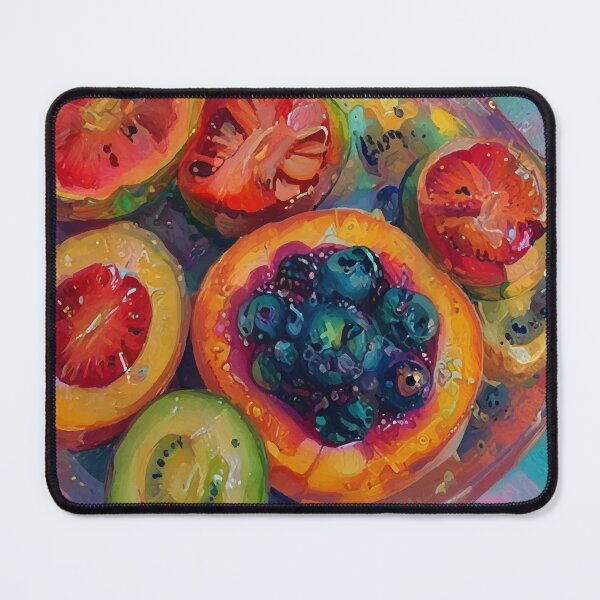 Item preview, Surreal Fruit Fantasy – Colorful Abstract Artwork designed and sold by Moss and Moon Studio.