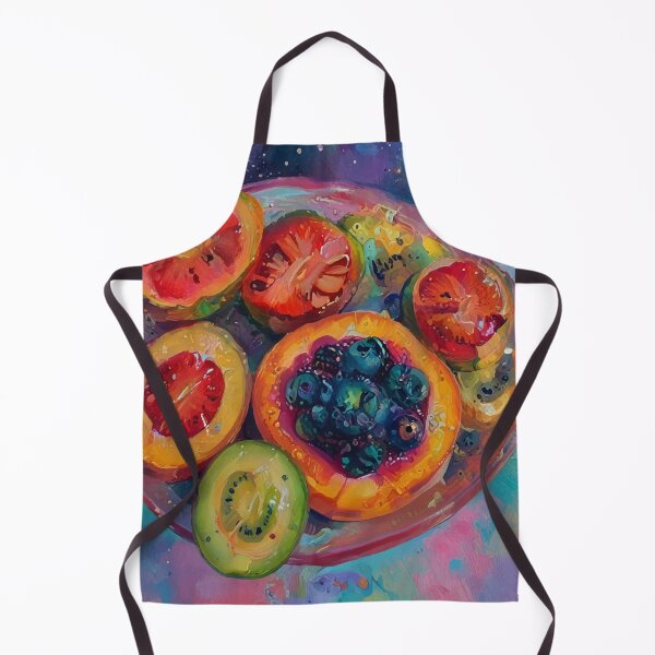 Item preview, Surreal Fruit Fantasy – Colorful Abstract Artwork designed and sold by Moss and Moon Studio.