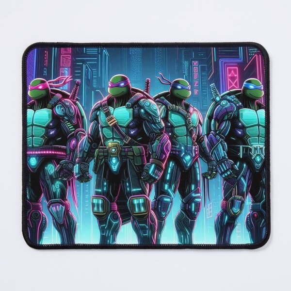 Item preview, Neon Turtles: Cyberpunk Ninja Warriors designed and sold by JOshopx.