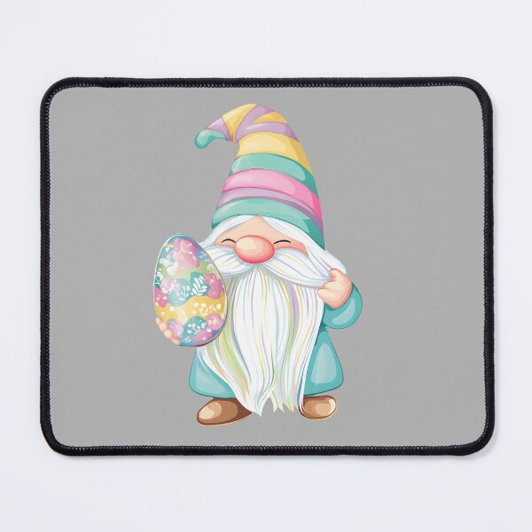 Item preview, Joyful gnome with a floral eggs designed and sold by IceFlowerArt.