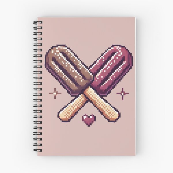 Item preview, Just  Taupe & Deep Plum Ice Cream Bars designed and sold by Fontible.