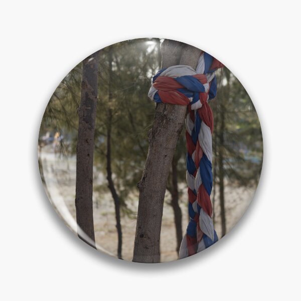 Item preview, Sacred cloth tied to a tree in Thailand	 designed and sold by franck380.