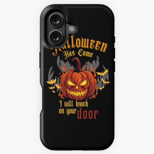 Item preview, Halloween Has Come - I Will Knock on Your Door - Halloween design designed and sold by TheArtistOf2022.