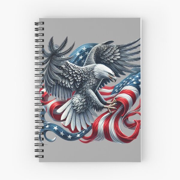 Item preview, Majestic American Eagle with a National Flag of USA designed and sold by BestDetailer.