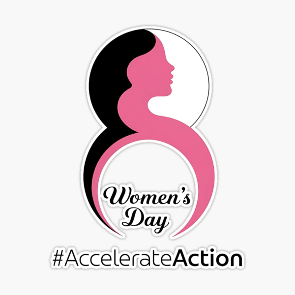 International Women's Day Accelerate Action 2025 8 March
