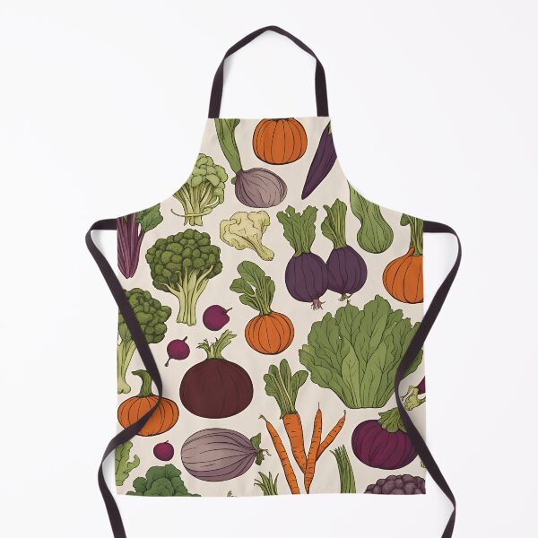 Item preview, Earthy Illustrated Vegetables designed and sold by poppet103.