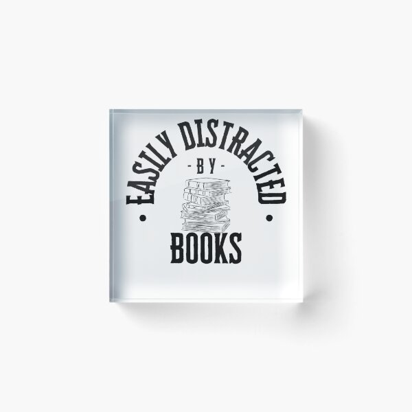 Item preview, Easily distracted by Books designed and sold by mclaurin612.