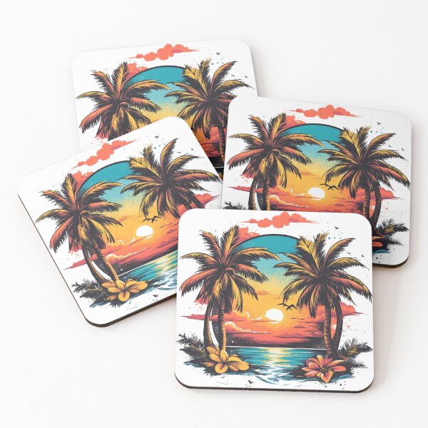 Item preview, Summer Vibe Sticker designed and sold by NicolasGlowArt.