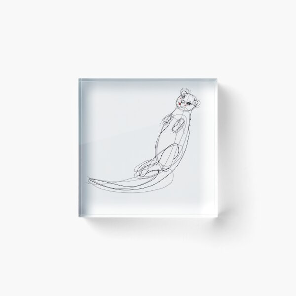 Item preview, otter sketch designed and sold by Kalhanne.