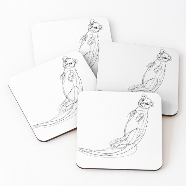 Item preview, bosquejo de nutria designed and sold by Kalhanne.