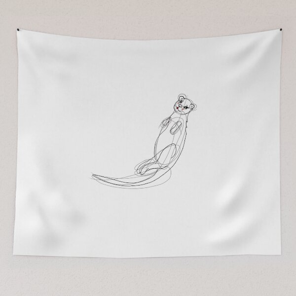 Item preview, otter sketch designed and sold by Kalhanne.