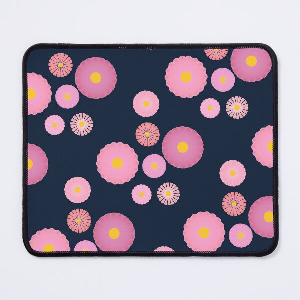 Item preview, Pink Cosmos on Midnight Blue  designed and sold by JaygiesDesign.