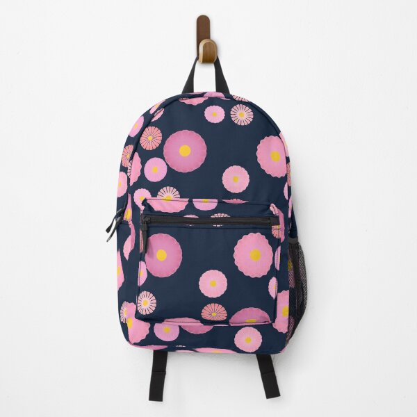 Item preview, Pink Cosmos on Midnight Blue designed and sold by JaygiesDesign.
