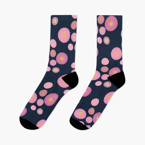 Item preview, Pink Cosmos on Midnight Blue  designed and sold by JaygiesDesign.