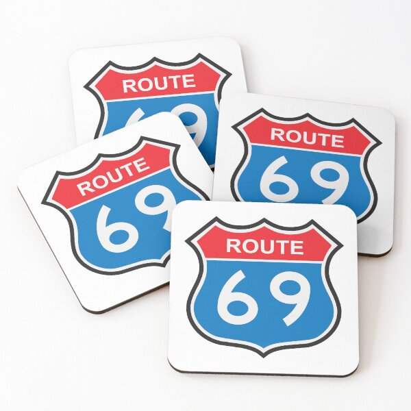 Item preview, ROUTE 69 sign designed and sold by Cozy-Hops.