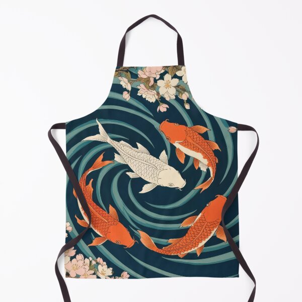 Artikelvorschau, Elegantes Koi-Fisch-Muster – Japanische Zen-Kunst entworfen und verkauft von PING 999 STUDIO.