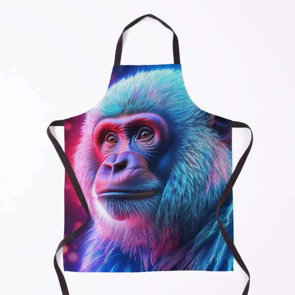 Item preview, Baby Blue | Glowing Neon Monkey Collection | Hyperrealistic designed and sold by monkeybusiness.pt.
