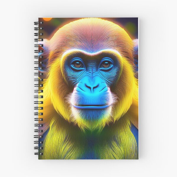Item preview, Tropical | Glowing Neon Monkey Collection | Hyperrealistic designed and sold by monkeybusiness.pt.