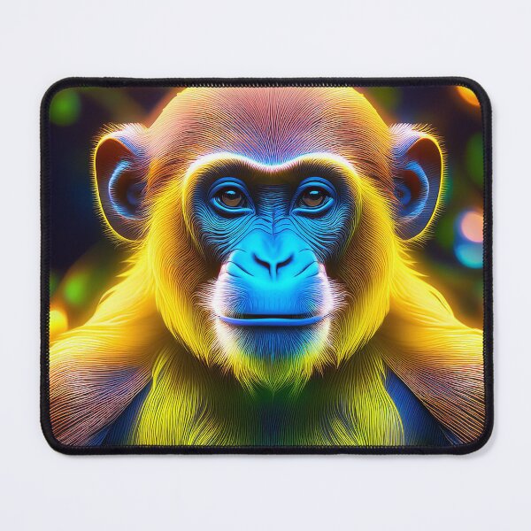 Item preview, Tropical | Glowing Neon Monkey Collection | Hyperrealistic designed and sold by monkeybusiness.pt.