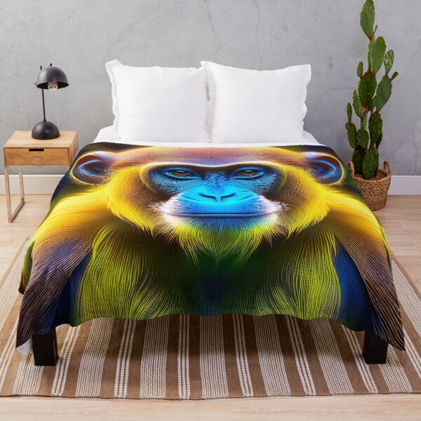 Item preview, Tropical | Glowing Neon Monkey Collection | Hyperrealistic designed and sold by monkeybusiness.pt.
